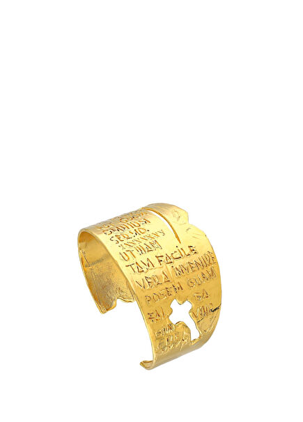 The Achilles Women's Gold Plated Silver Bracelet